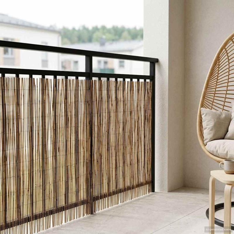 Clôture de jardin Carbonisé 641472641472