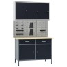  Établi avec 3 panneaux muraux et 1 armoire 641486641486