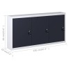  Établi avec 3 panneaux muraux et 1 armoire 641486641486