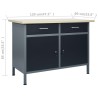  Établi avec 3 panneaux muraux et 1 armoire 641486641486