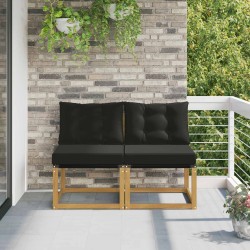 2 Pièce Sofa de milieu extérieur 641496641496