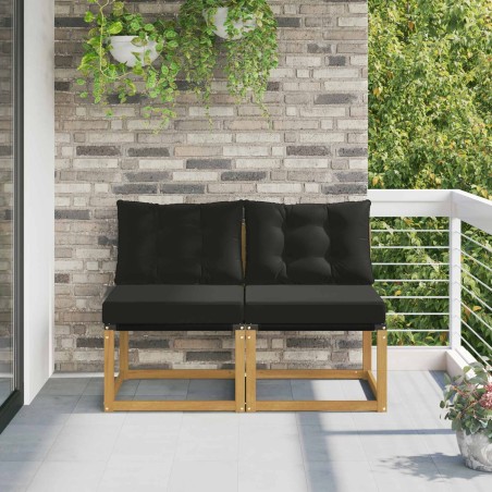 2 Pièce Sofa de milieu extérieur 641496641496