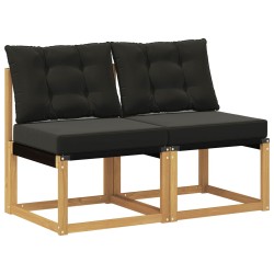 2 Pièce Sofa de milieu extérieur 641496641496