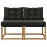 2 Pièce Sofa de milieu extérieur 641496641496