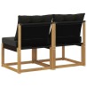 2 Pièce Sofa de milieu extérieur 641496641496