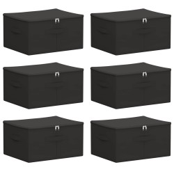 Boîte de rangement 6 pcs Anthracite 43 x 34 x 23 cm 641513641513