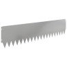 Bordure de Pelouse 10 pcs 103 x 25 cm Acier Argenté 641543641543