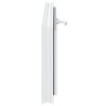 Fenêtre de sous-sol RISOR 110 x 40 cm PVC et verre Blanc 641544641544