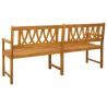 Banc extérieur Naturel 180 x 55,5 x 90 cm Bois d'Acacia Massif 641574641574