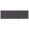 Coussin de chaise longue anthracite mélangé 200x70x4 cm tissu 641597641597