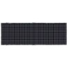 Coussin de chaise longue motif à carreaux noir tissu oxford 641601641601