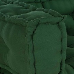 Coussin de canapé sur palette 3 pcs Vert 120 x 80 x 38 cm Tissu 641608641608