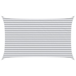 Voile d'ombre Gris clair et blanc 5 x 3 m 641705641705