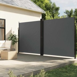 Auvent latéral rétractable anthracite 220x1000 cm 641717641717