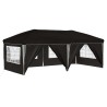 Tente de fête pop-up 575 x 288 x 245 cm Noir 641725641725