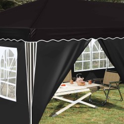 Tente de fête pop-up 575 x 288 x 245 cm Noir 641725641725