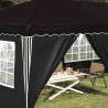 Tente de fête pop-up 575 x 288 x 245 cm Noir 641725641725