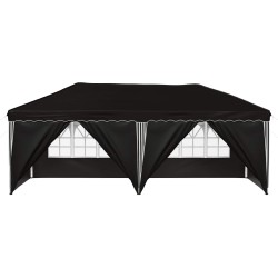 Tente de fête pop-up 575 x 288 x 245 cm Noir 641725641725