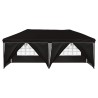 Tente de fête pop-up 575 x 288 x 245 cm Noir 641725641725