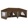 Tente de fête pop-up 575 x 288 x 245 cm Taupe 641726641726