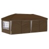 Tente de fête pop-up 575 x 288 x 245 cm Taupe 641726641726
