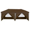 Tente de fête pop-up 575 x 288 x 245 cm Taupe 641726641726