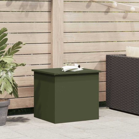 Coffre de rangement de jardin Acier 55 x 50,5 x 50 cm 641756641756