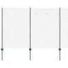 Clôture grillagée avec poteau 10 x 1,6 m Acier recouvert de PVC 641762641762
