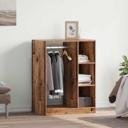 Armoire avec étagère avec stockage Bois ancien 77 x 48 x 102 cm 641780641780