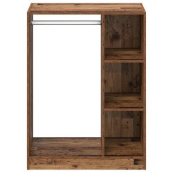 Armoire avec étagère avec stockage Bois ancien 77 x 48 x 102 cm 641780641780