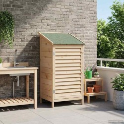 Abri de jardin Naturel 59 x 56 x 113,5 cm Bois de Sapin Massif 641794641794
