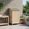 Abri de jardin Naturel 59 x 56 x 113,5 cm Bois de Sapin Massif 641794641794