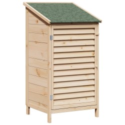 Abri de jardin Naturel 59 x 56 x 113,5 cm Bois de Sapin Massif 641794641794
