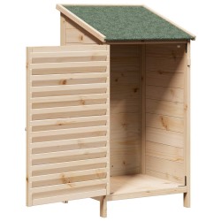 Abri de jardin Naturel 59 x 56 x 113,5 cm Bois de Sapin Massif 641794641794