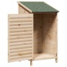 Abri de jardin Naturel 59 x 56 x 113,5 cm Bois de Sapin Massif 641794641794