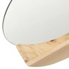 322801 Wall Mirror Solid Pinewood 35 cm 641799641799