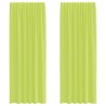 Rideaux en voile à œillets 2 pcs vert pomme 641810641810