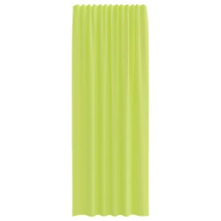 Rideaux en voile à œillets 2 pcs vert pomme 641810641810