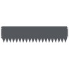 Bordure de Pelouse 10 pcs 103 x 25 cm Acier Anthracite 641829641829