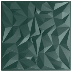 Panneaux muraux 48 pcs Vert Améthyste 50 x 50 cm Mousse XPS 641833641833