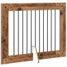 Porte de chien pliable avec supports 2 pcs Bois ancien 200,5 cm 641835641835