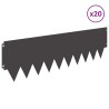 Bordure de Pelouse 20 pcs métal 641846641846