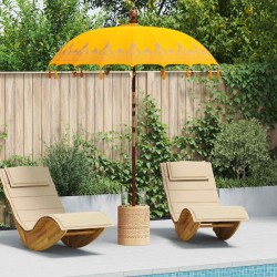 Parasol balinais Jaune 185 x 185 x 260 cm 641847641847