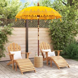 Parasol balinais Jaune 185 x 185 x 260 cm 641847641847