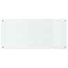 Crédence de cuisine 2 pcs Transparent 110 x 50 cm verre trempé 641852641852