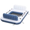 Bestway Île flottante Hydro-Force 2 pcs Blanc et bleu PVC 641882641882