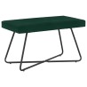 banc Uni Vert foncé 80 x 40 x 45 cm Velours 641888641888