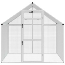Cage pour oiseaux Argenté 181,5 x 110,5 x 173,5 cm 641896641896