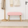 banc Uni Rose 80 x 40 x 46 cm Bouclé 641903641903