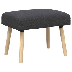 banc Uni Gris foncé 60 x 40 x 45 cm Bouclé 641905641905